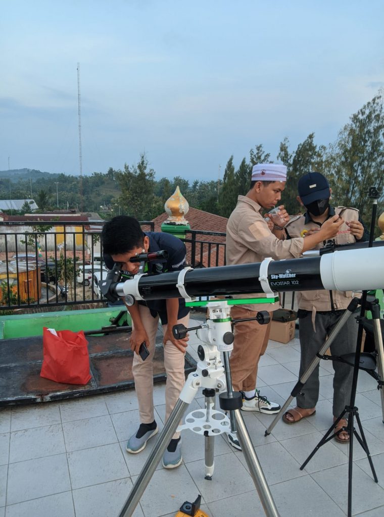 Pengamatan Hilal Awal Ramadhan H Bersama Bmkg Stasiun Geofisika